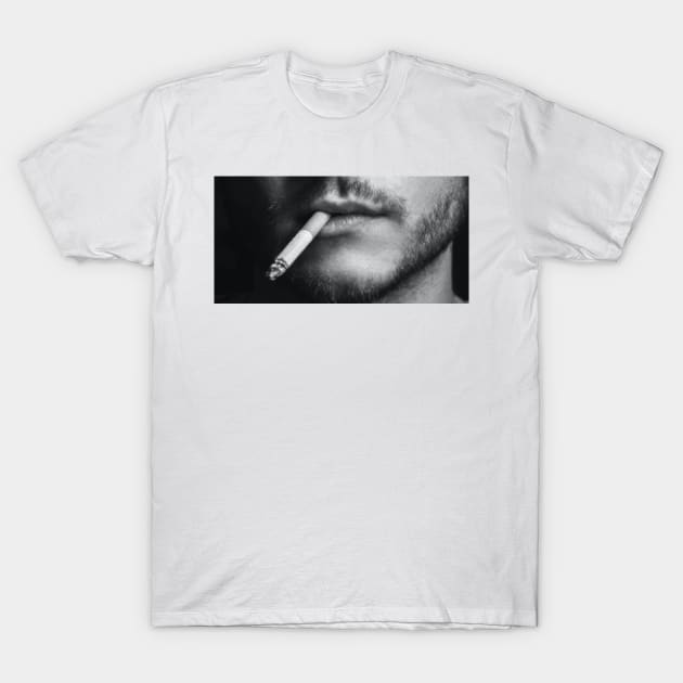 Realistic Moustache Face Mask T-Shirt by JC's Fitness Co.